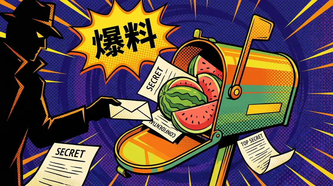被草的流水 匿名爆料通道漫画插图
